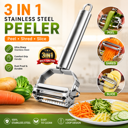 3-in-1 Steel Slicer