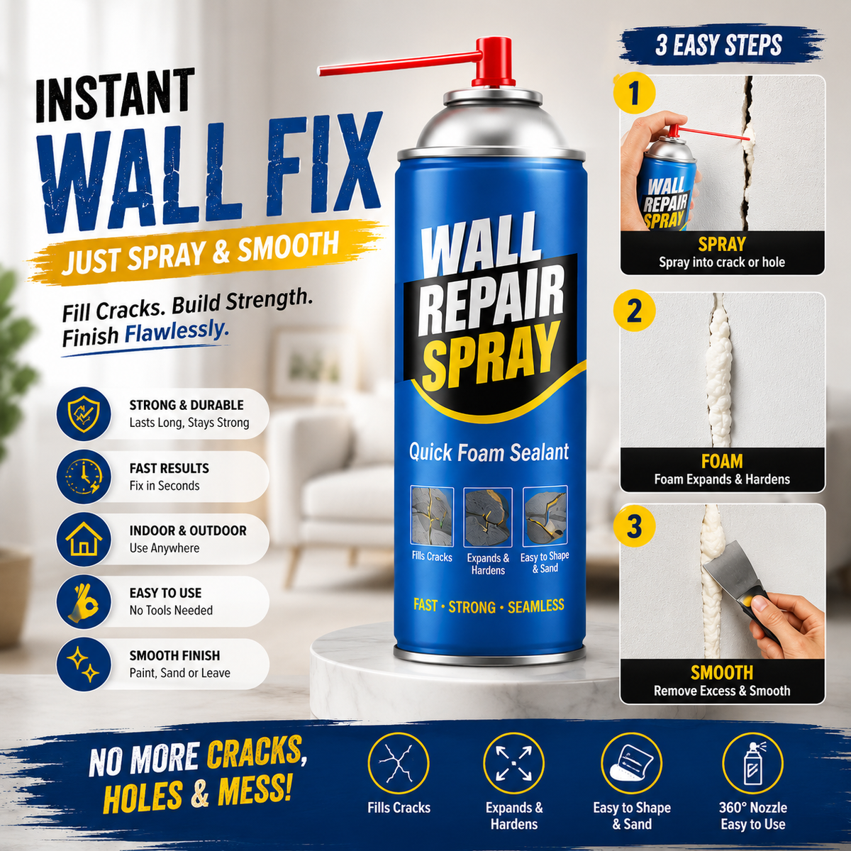 WALL REPAIR SPRAY